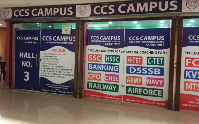 CCS CAMPUS best coaching institute in Sonipat classroom